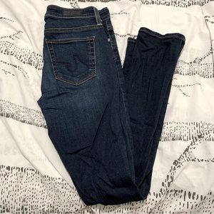 AG GOLDSCHMIED MID RISE CIGARETTE JEANS